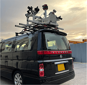 Vehicle-mounted laser scanning