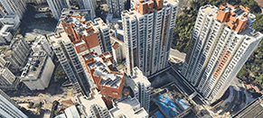 Urban 3D scene