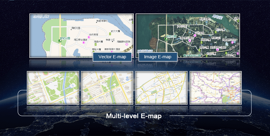 Internet map service platform