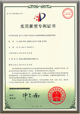 Patent certificate 6
